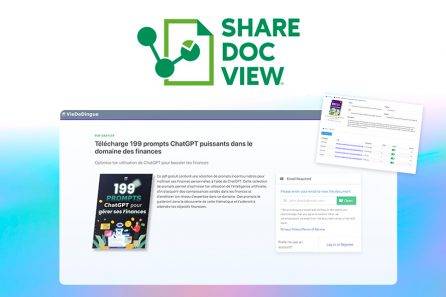 ShareDocView – L’outil ultime de partage de documents ! (Capture de leads, analytics, branding…)